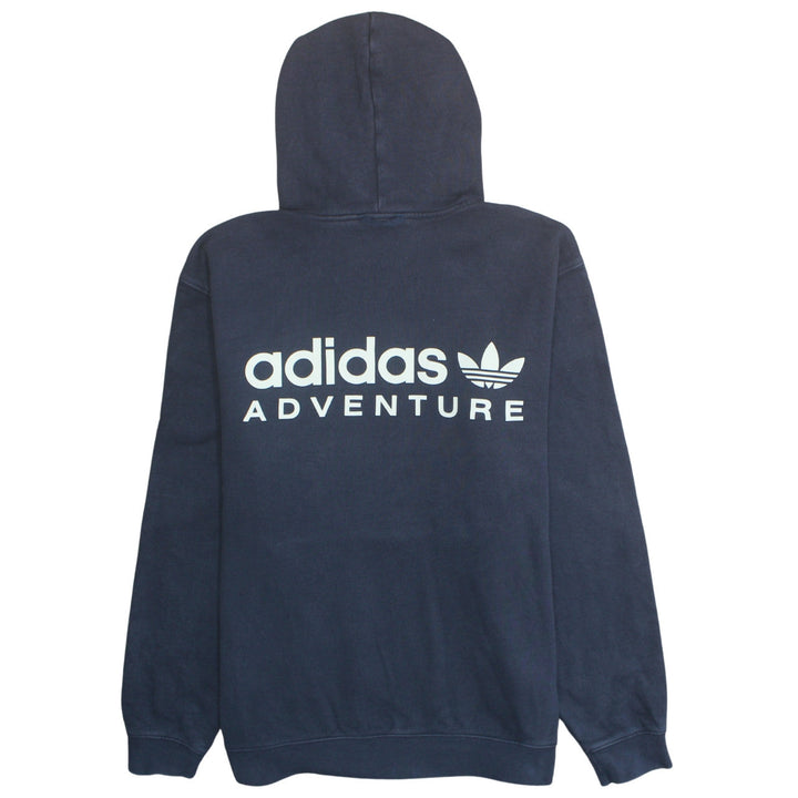 adidas Men’s Blue Adventure Pullover Hoodie Size L
