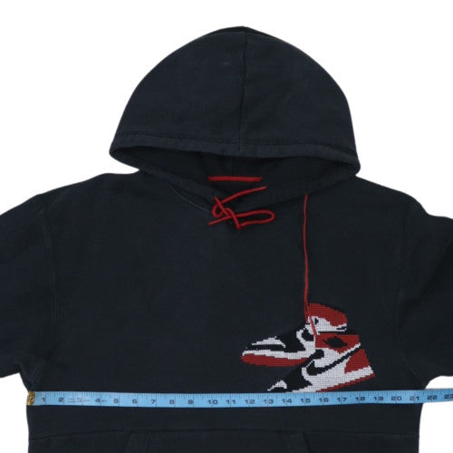 Jordan Men's Black Pullover Hoodie M Graphic Basketball Sportswear