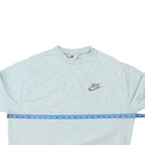 Nike Men's Blue Crew Neck Pullover Sweatshirt M Regular Fit