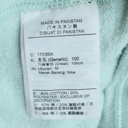 Nike Men's Blue Crew Neck Pullover Sweatshirt M Regular Fit