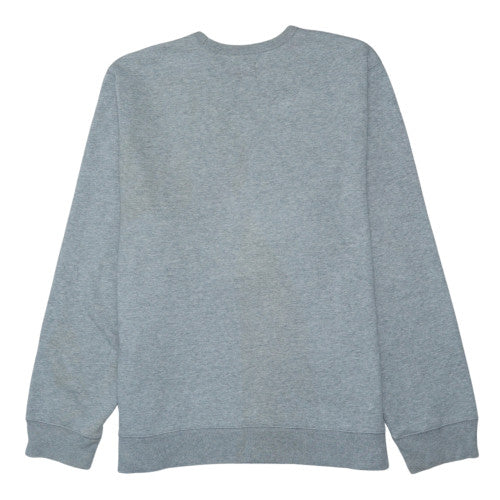 GAP Men's Grey Crew Neck Logo Sweatshirt XL Cotton Blend