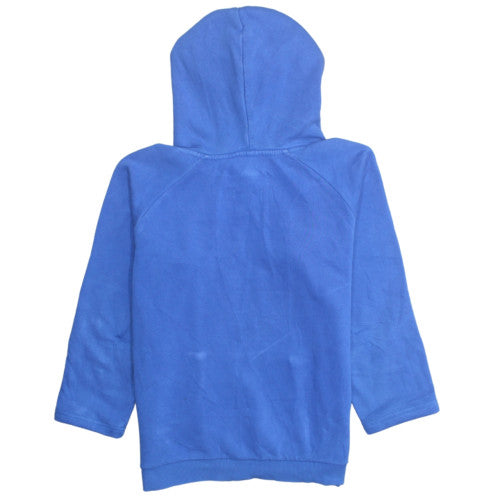 Quiksilver Boys Blue Pullover Hoodie Size 12 Years Cotton Fleece