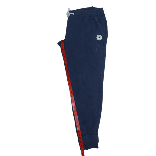 Converse Men's Blue Fleece Jogger Trousers XL Comfortable Activewear