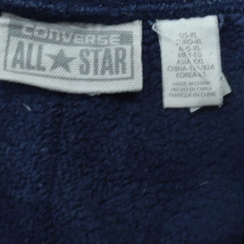 Converse Men's Blue Fleece Jogger Trousers XL Comfortable Activewear