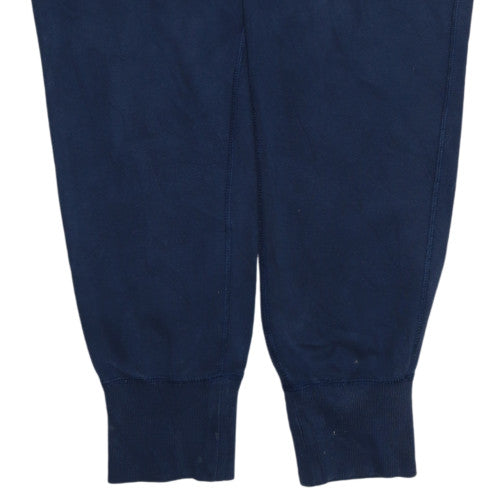 Converse Men's Blue Fleece Jogger Trousers XL Comfortable Activewear