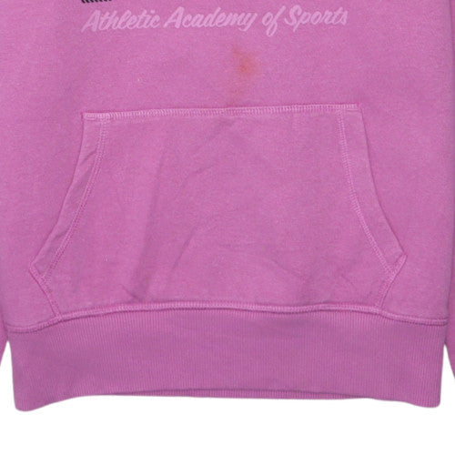 Russell Athletic Womens Pink Hoodie Size 10 Pullover Hooded Sweatshirt