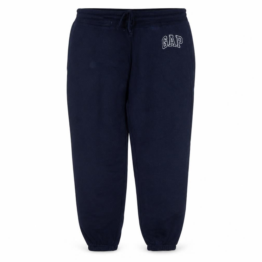 GAP Men’s Blue Fleece Jogger Sweatpants L Regular Fit Drawstring