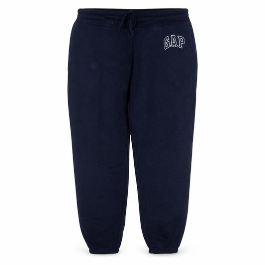 GAP Men’s Blue Fleece Jogger Sweatpants L Regular Fit Drawstring