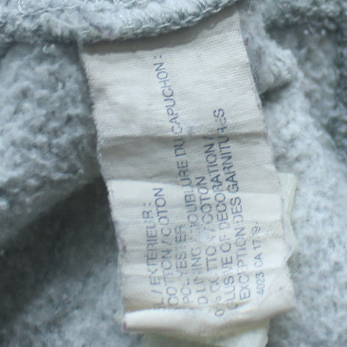 GAP Boys Grey Pullover Hoodie with Logo Embroidery Size 10 Years