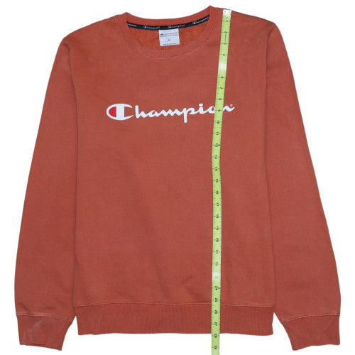 Champion Mens Brown XL Pullover Crew Neck Sweatshirt