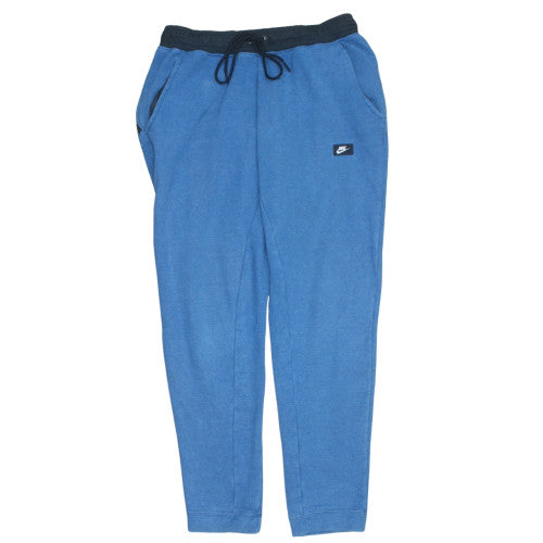 Nike Men's Blue Fleece Jogger Sweatpants Size M Activewear Trousers