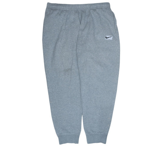 Nike Mens Grey XXL Jogger Sweatpants Fleece Elastic Waist