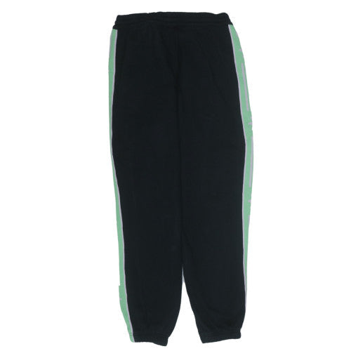 Adidas Mens Black 2XL Track Pants Side Stripe Joggers