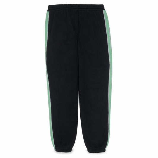 Adidas Mens Black 2XL Track Pants Side Stripe Joggers