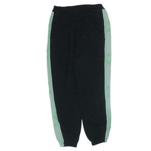 Adidas Mens Black 2XL Track Pants Side Stripe Joggers