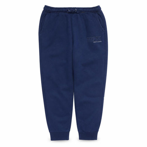Puma Men's Blue Jogger Sweatpants L Fleece Training Trousers