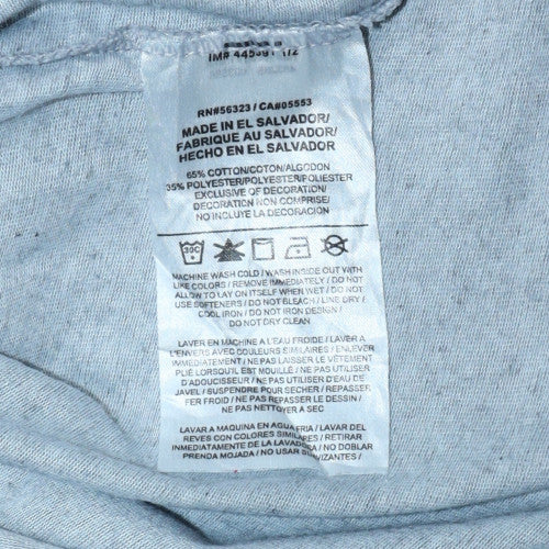 Nike Men's Grey Dri-Fit Crew Neck Athletic T-Shirt XXL
