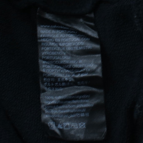 Calvin Klein Jeans Men's Black Small Pullover Sweatshirt Logo Crew Neck