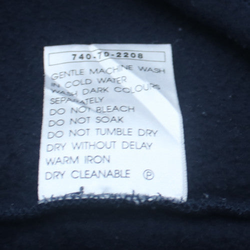Puma Teens Blue 1/4 Zip Fleece Pullover Sweatshirt Size 16