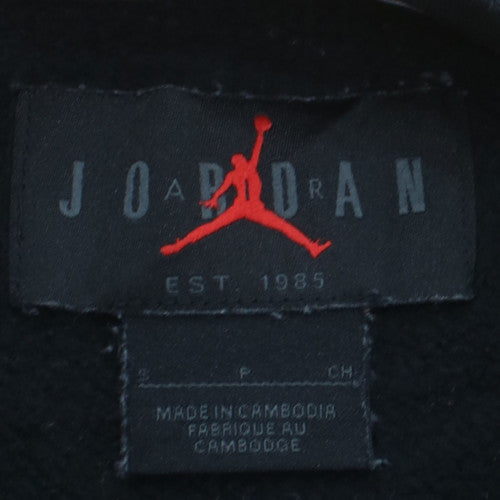 Jordan Men’s Black Crew Neck Pullover Sweatshirt Size S Regular Fit