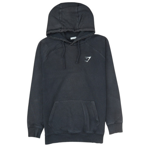 Gymshark Men’s Black Pullover Hoodie Size S Regular Fit
