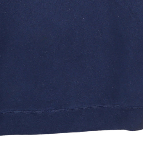 Ralph Lauren Teens Blue Pullover Sweatshirt L Logo Crew Neck