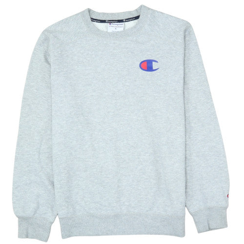 Champion Men’s Grey Pullover Crew Neck Sweatshirt M