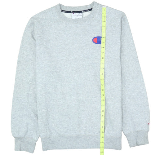 Champion Men’s Grey Pullover Crew Neck Sweatshirt M