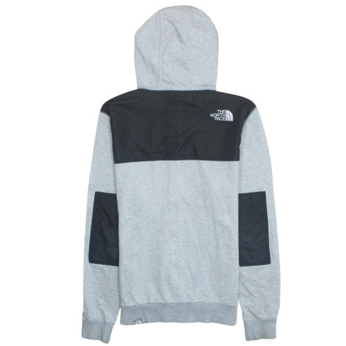 The North Face Men's Grey Full Zip Hoodie Size M Outdoor Fleece