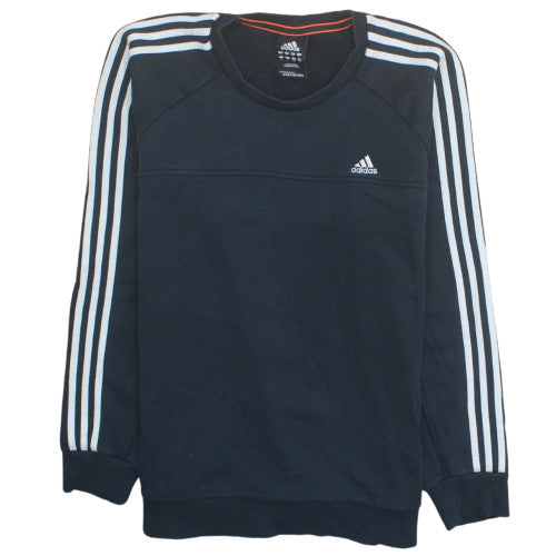 Adidas Men's Black Long Sleeve Crew Neck Pullover Sweatshirt L