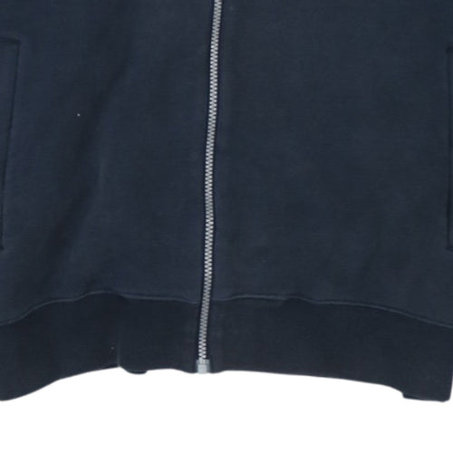 adidas Men's Blue Full Zip Sweatshirt L Sports Retro Track Top