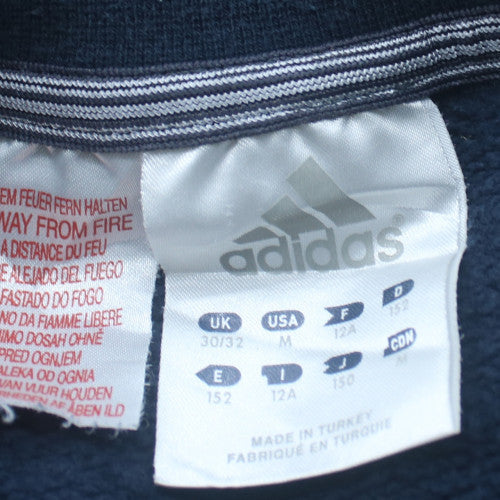 Adidas Boys Navy Blue Crew Neck Pullover Sweatshirt Size 152 (12 Years)