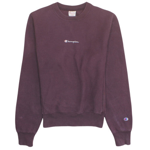 Champion Men's Purple XS Reverse Weave Pullover Sweatshirt