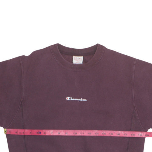 Champion Men's Purple XS Reverse Weave Pullover Sweatshirt