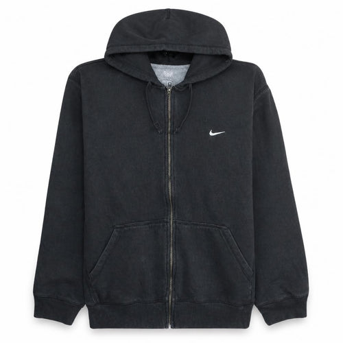 Nike Men's Black Full Zip Hoodie XL Fleece Sports Sweatshirt