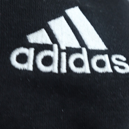 Adidas Mens Black Crew Neck Pullover Sweatshirt Size M