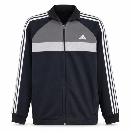 Adidas Mens Blue Full Zip Sweatshirt Jacket Size L Sportswear