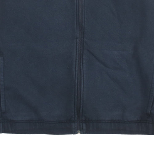 Adidas Mens Blue Full Zip Sweatshirt Jacket Size L Sportswear