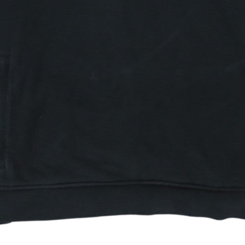 Lacoste Sport Men’s Black Pullover Hoodie XL Cotton Blend