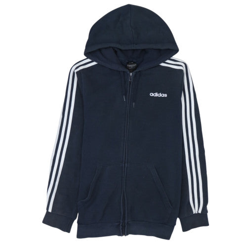 Adidas Men's Blue Full Zip Hoodie M Sportswear Sweatshirt