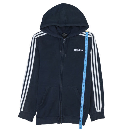 Adidas Men's Blue Full Zip Hoodie M Sportswear Sweatshirt