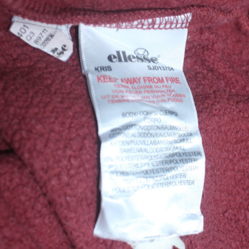 Ellesse Mens Brown Crew Neck Pullover Sweatshirt M
