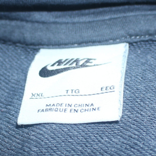 Nike Men's Black Full Zip Hoodie 2XL Fleece Sportswear