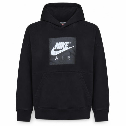 Nike Mens Black Pullover Hoodie S Regular Fit Fleece Sportswear