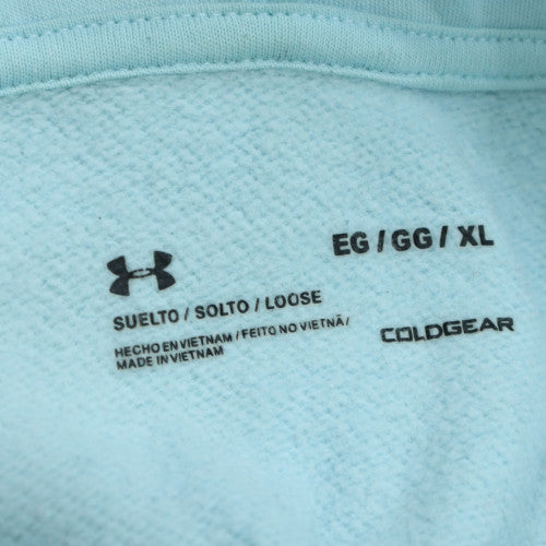 Under Armour Men's Blue XL Pullover Fleece Hoodie with Logo