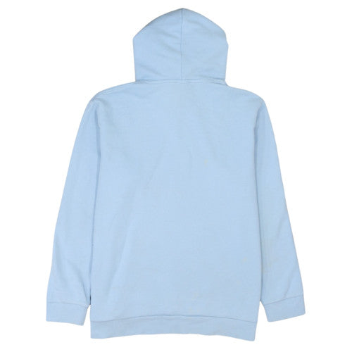 Adidas Mens Blue XL Pullover Hoodie Trefoil Logo Sweatshirt