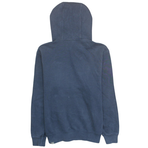 The North Face Men's Blue Pullover Hoodie Size M Outdoor Fleece
