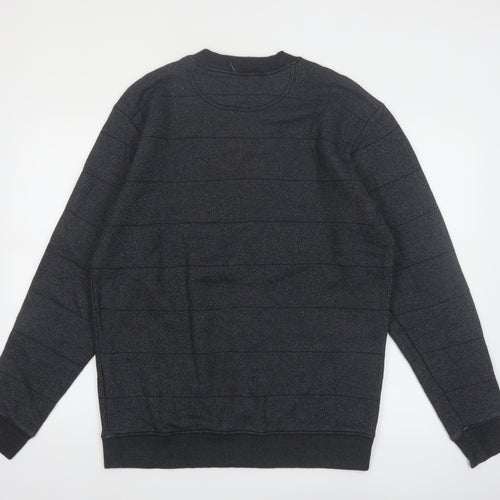 Columbia Men's Grey Knit Crew Neck Pullover Sweater L Outdoor
