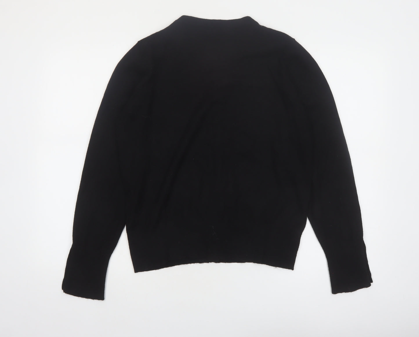 Friends Like These Womens Black UK 16 Button Cardigan Long Sleeve Viscose Blend