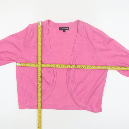 The Collection Debenhams Women’s Pink 3/4 Sleeve Cardigan Size 14
